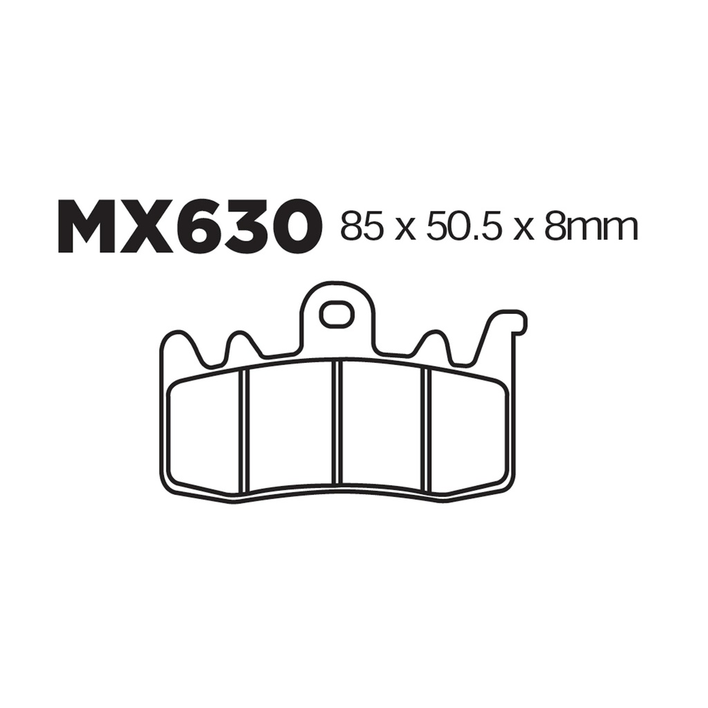[145-600064] Balatas MX2 MA630 (FA630)