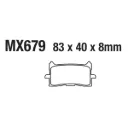 Balatas MX2 MA679 (FA679)