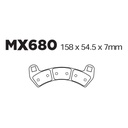 Balatas MX2 MA680 (FA680)