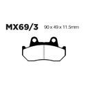 Balatas MX2 MA69/3 (FA 69/3)
