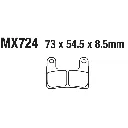 Balatas MX2 MA724 (FA724)