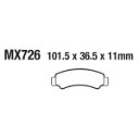 Balatas MX2 MA726 (FA726)