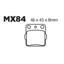 Balatas MX2 MA84 (FA084)