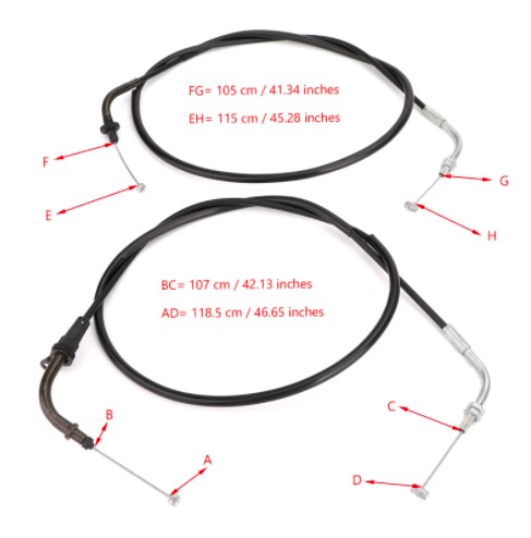 [YMX-30] Chicotes de acelerador YMX-30