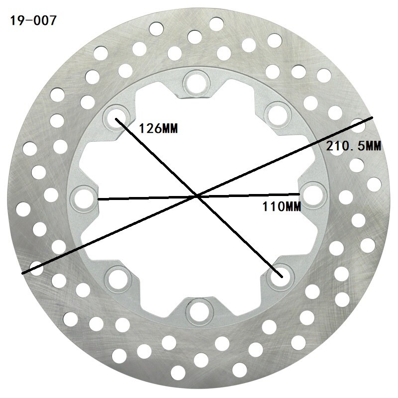[MD6107D] Disco de freno MD6107D