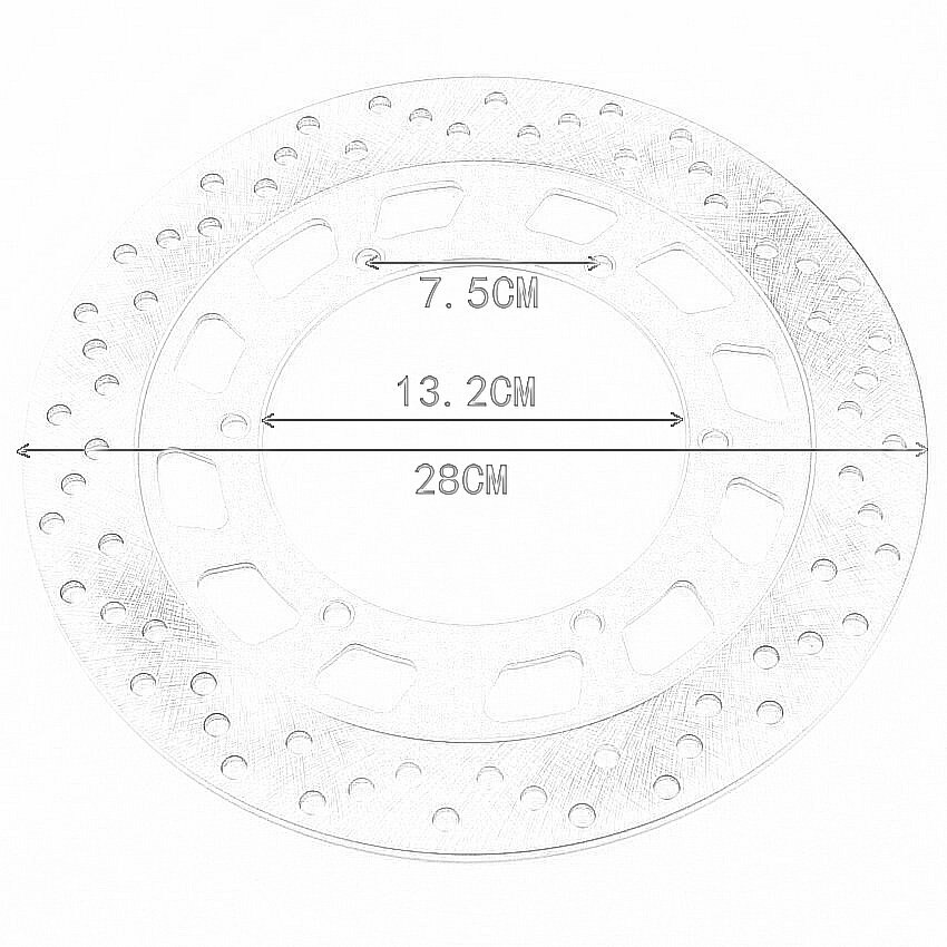 [MD6116D] Disco de freno MD6116D