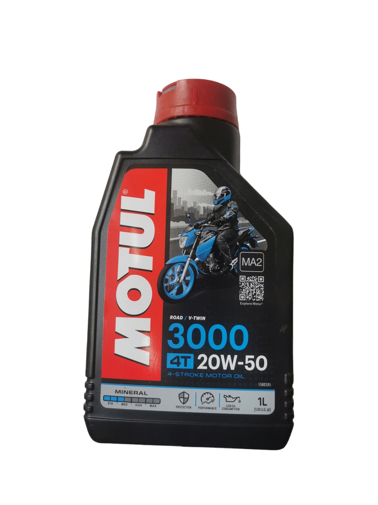 Lubricante Aceite Motul 3000 20W 50 1L mineral