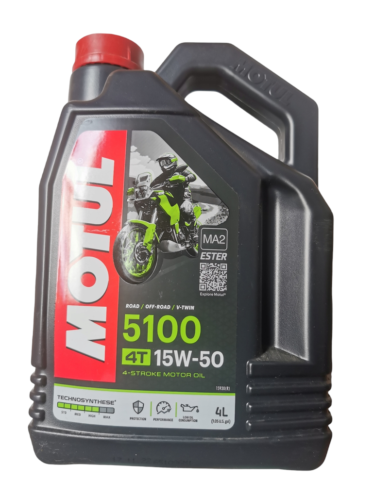 [148-040006] Lubricante Aceite Motul 5100 15W 50 4L semisintético