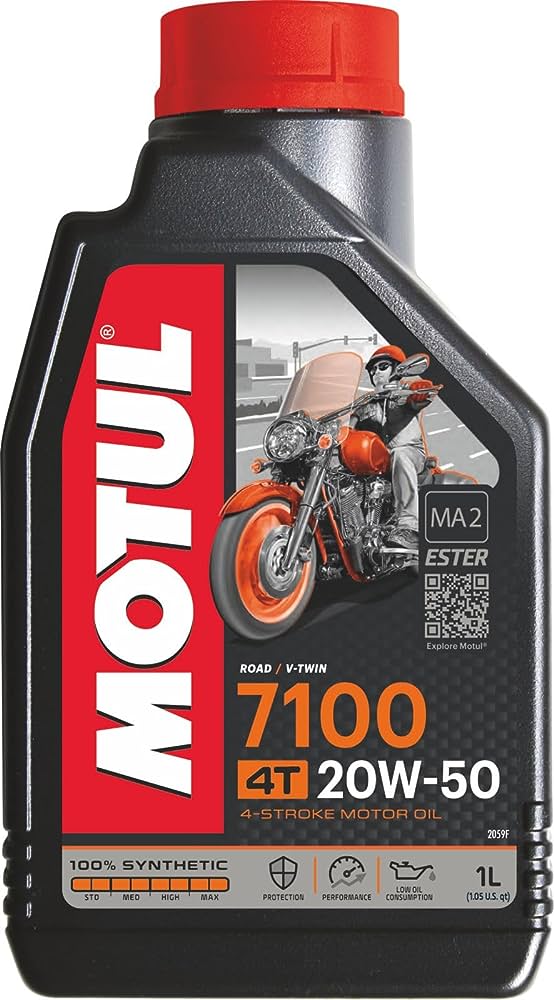 [148-040011] Lubricante Aceite Motul 7100 20W 50 1L sintético