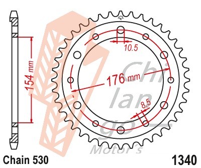 Sprocket R1340 T44
