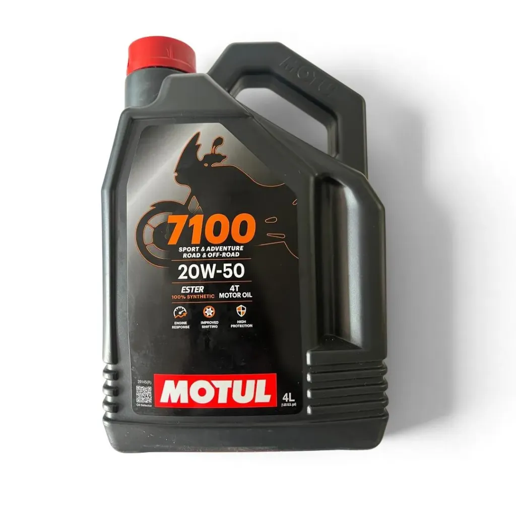 Lubricante Aceite Motul 7100 20W 50 4T 4L sintético